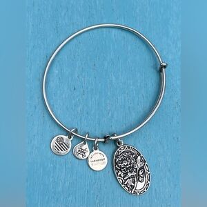 Alex and Ani “MOM” bracelet.